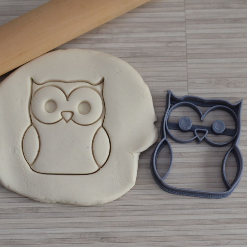 Mini Chubby Owl 1.75'' Cookie Cutter 