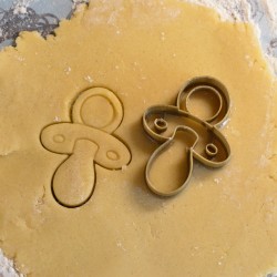 Pacifier cookie cutter