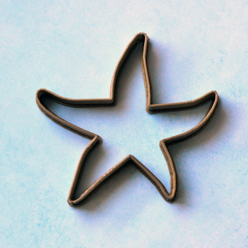 Emporte-pièce plastique étoile x5 - Colourworks - MaSpatule