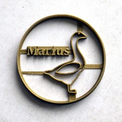 Custom elephant cookie cutter