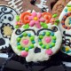 Mexican Girl Skull cookie cutter - Dia de los muertos