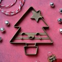 Kawaii Christmas Tree cookie cutter