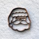 Santa Claus cookie cutter Head
