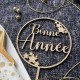 Bonne année Cake Topper - New Year Eve Cake Topper