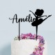 Custom Ballerina Cake Topper