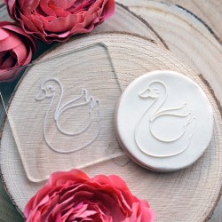 Swan Fondant Embosser