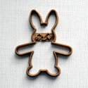 Easter bunny cookie cutter Almond holder