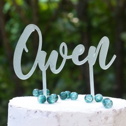 Custom Cake Topper - acrylic