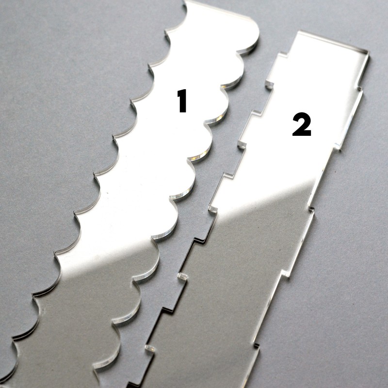 Lisseur à ganache en plexiglas : Devis sur Techni-Contact - Lisseur à  ganache acrylique 5 cm