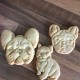 French Bulldog head cookie cutter