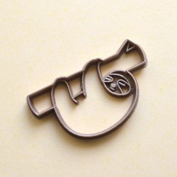 Sloth cookie cutter