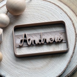 Custom cookie cutter with name - Personalized