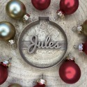 Custom Ornament cookie cutter - Personalized with name