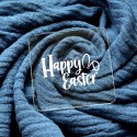 Embosseur Happy Easter - Tampon Pâte à sucre Pâques