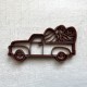 Easter truck cookie cutter