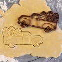 Easter truck cookie cutter