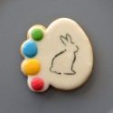 PYO cookie Paint Your Own Cookie Easter egg cookie cutter