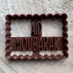 Eid Mubarak cookie cutter