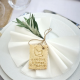 Petit Beurre Custom cookie cutter with name and flower - Personalized