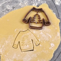 Ugly sweater cookie cutter - Christmas sweater