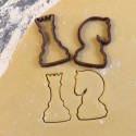 Chess cookie cutter