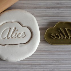Custom cookie cutter with name - Personalized