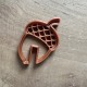 Christmas tree cookie cutter - to hang on a mug