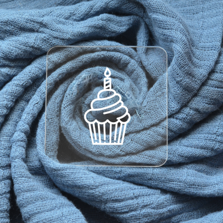 Embosseur cupcake bougie