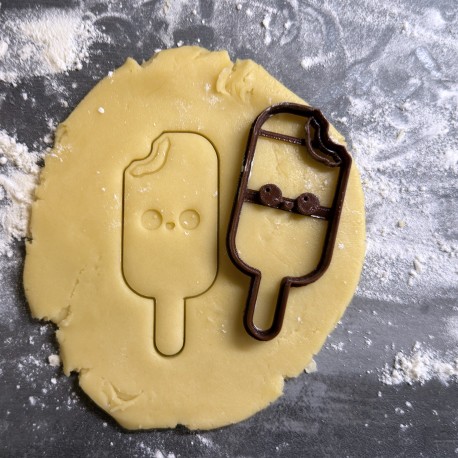Kawaii Popsicle cookie cutter