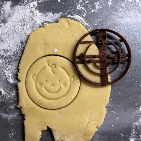 Baby cookie cutter
