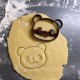 Panda cookie cutter
