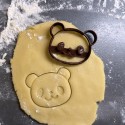Panda cookie cutter