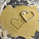 Pixel heart cookie cutter
