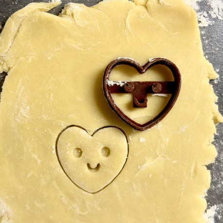Kawaii Heart cookie cutter - XS