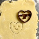 Kawaii Heart cookie cutter - XS