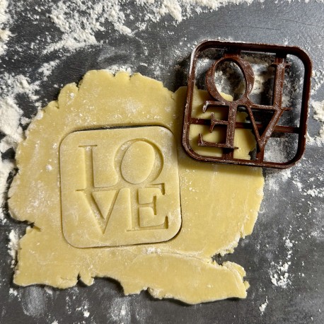 LOVE cookie cutter