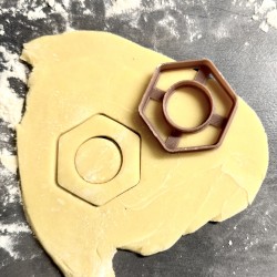 Nut cookie cutter - Tool cookie cutter