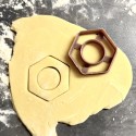 Nut cookie cutter - Tool cookie cutter