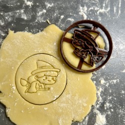 Cute Witch cookie cutter