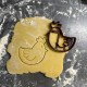 Hen cookie cutter