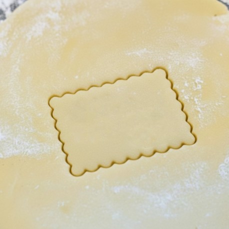 Petit Beurre cookie cutter - Blank