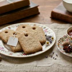 Tea bag cookie cutter