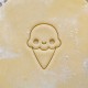 Kawaii Ice cream cookie cutter 