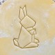 Emporte-pièce Origami Lapin 1