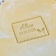 Petit Beurre Custom cookie cutter with name and flower - Personalized