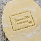 Petit Beurre "Bonne fête Maman" cookie cutter