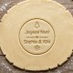 Petit Beurre "Joyeux Noël" cookie cutter with christmas tree