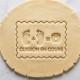 Baby feet beurre cookie cutter