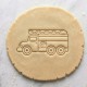 Fireman truck cookie cutter