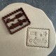 Petit Beurre "Bonne année" cookie cutter with stars